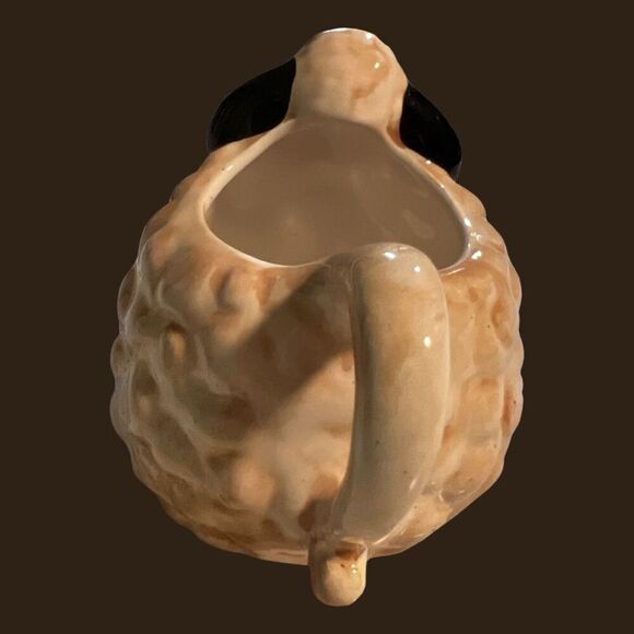 Antique 1940s Art 1/2 Cup Lamb Sheep Creamer/Milk Dispenser TIC Pottery - Picture 3 of 5